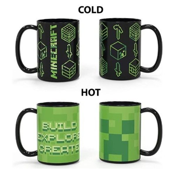 Minecraft Kitchen Minecraft Mug Minecraft Color Changing Mug Poshmark